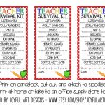 Workin It Wednesdays: Organized Back To School + Free Printable | My   Teacher Survival Kit Free Printable
