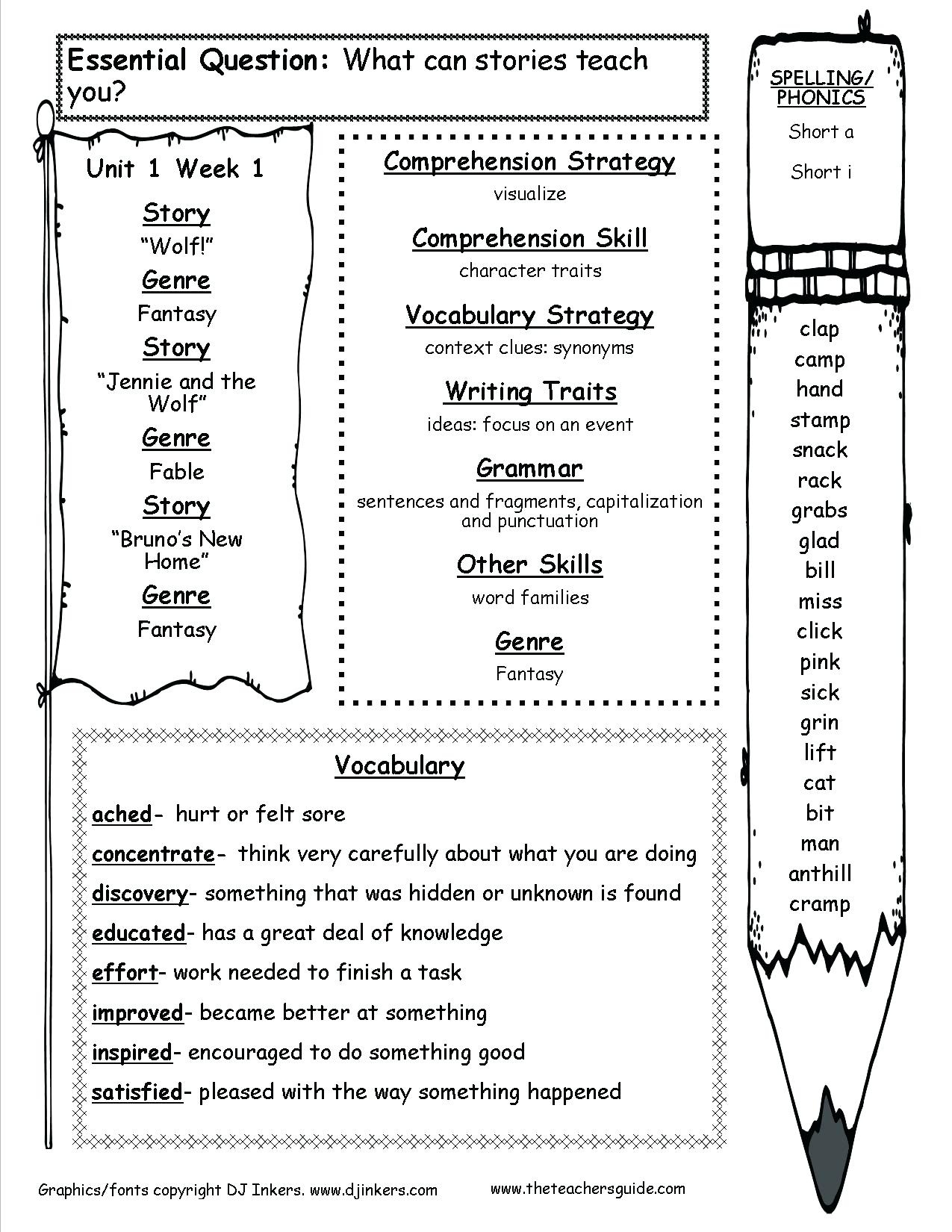 Free Printable Short Stories With Comprehension Questions Free Printable