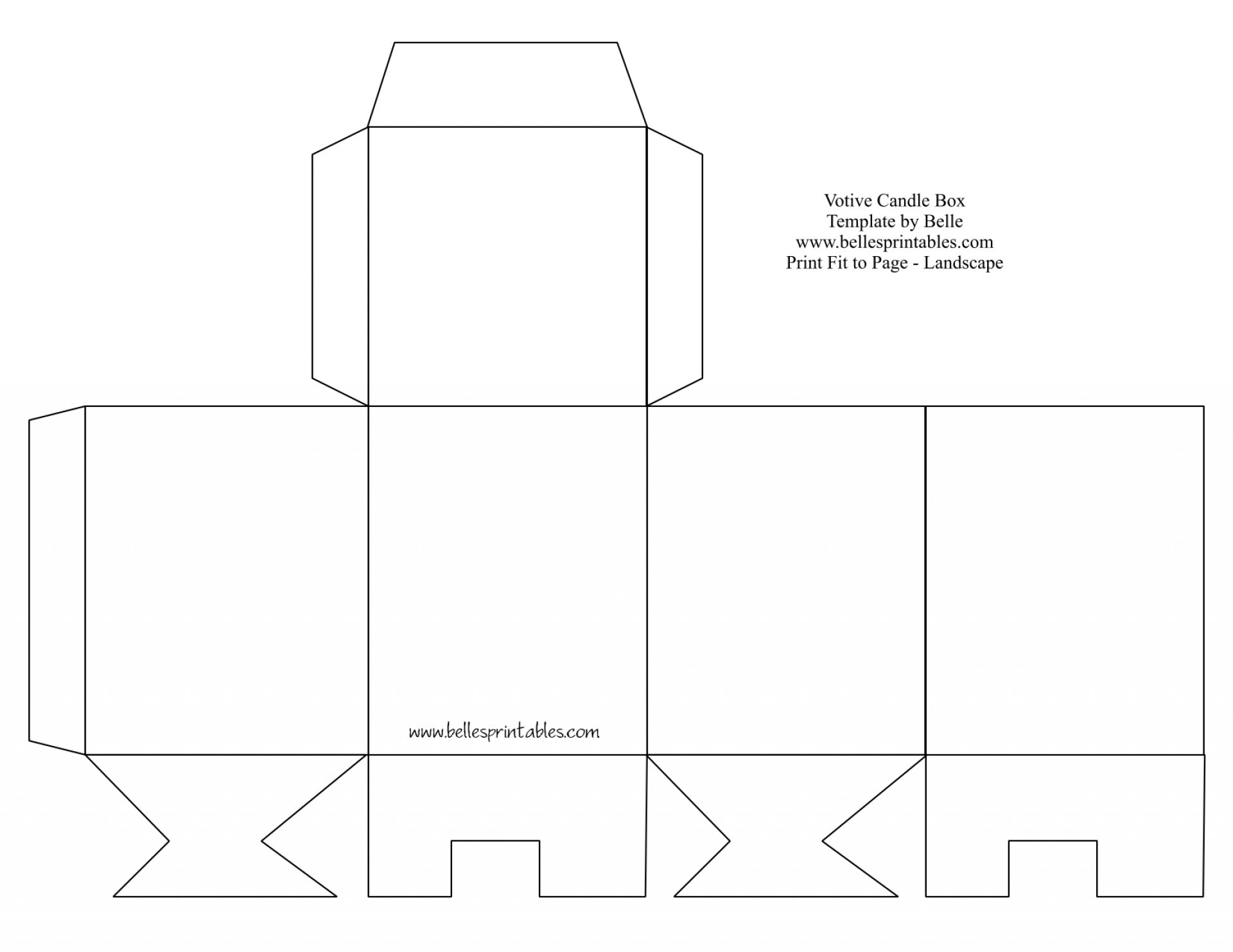 Printable Box Templates Free Download Free Printable