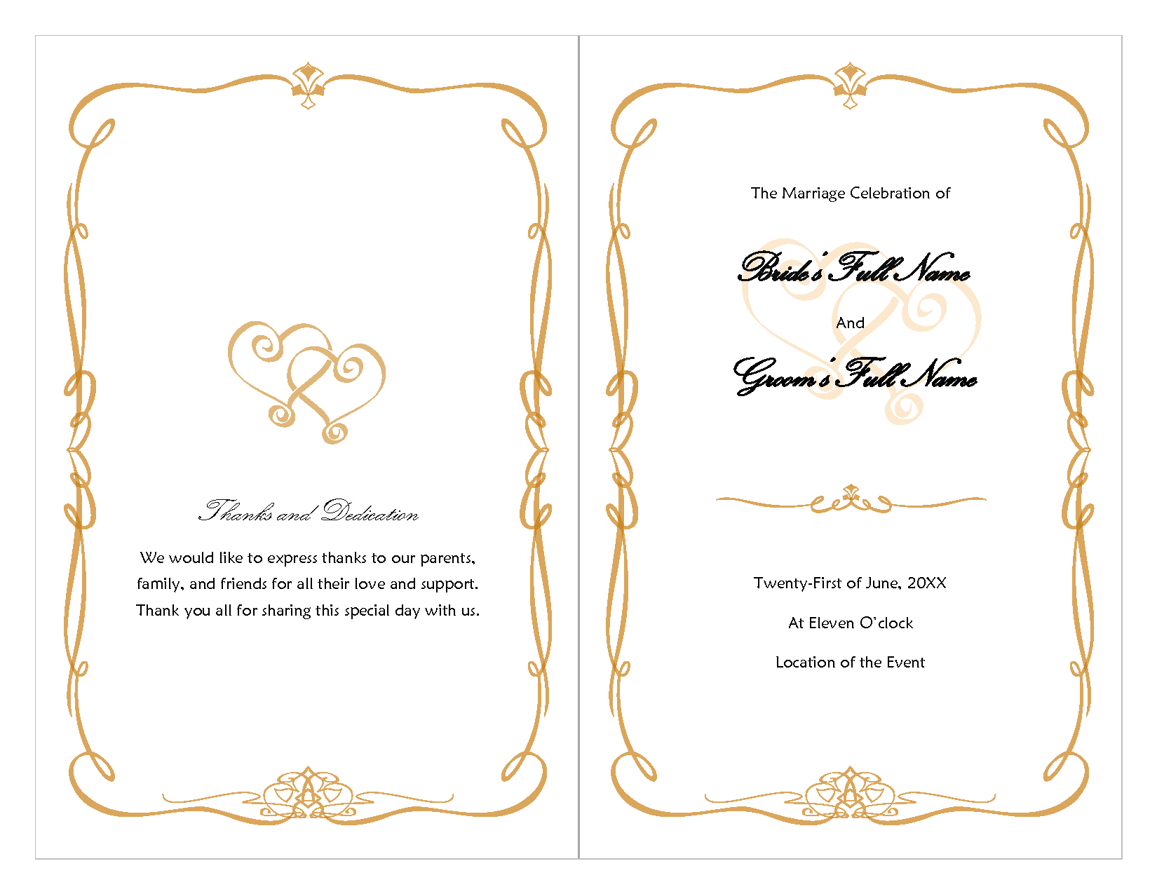 005 Free Wedding Program Fan Templates Template Ideas Excellent - Free Printable Wedding Program Templates Word