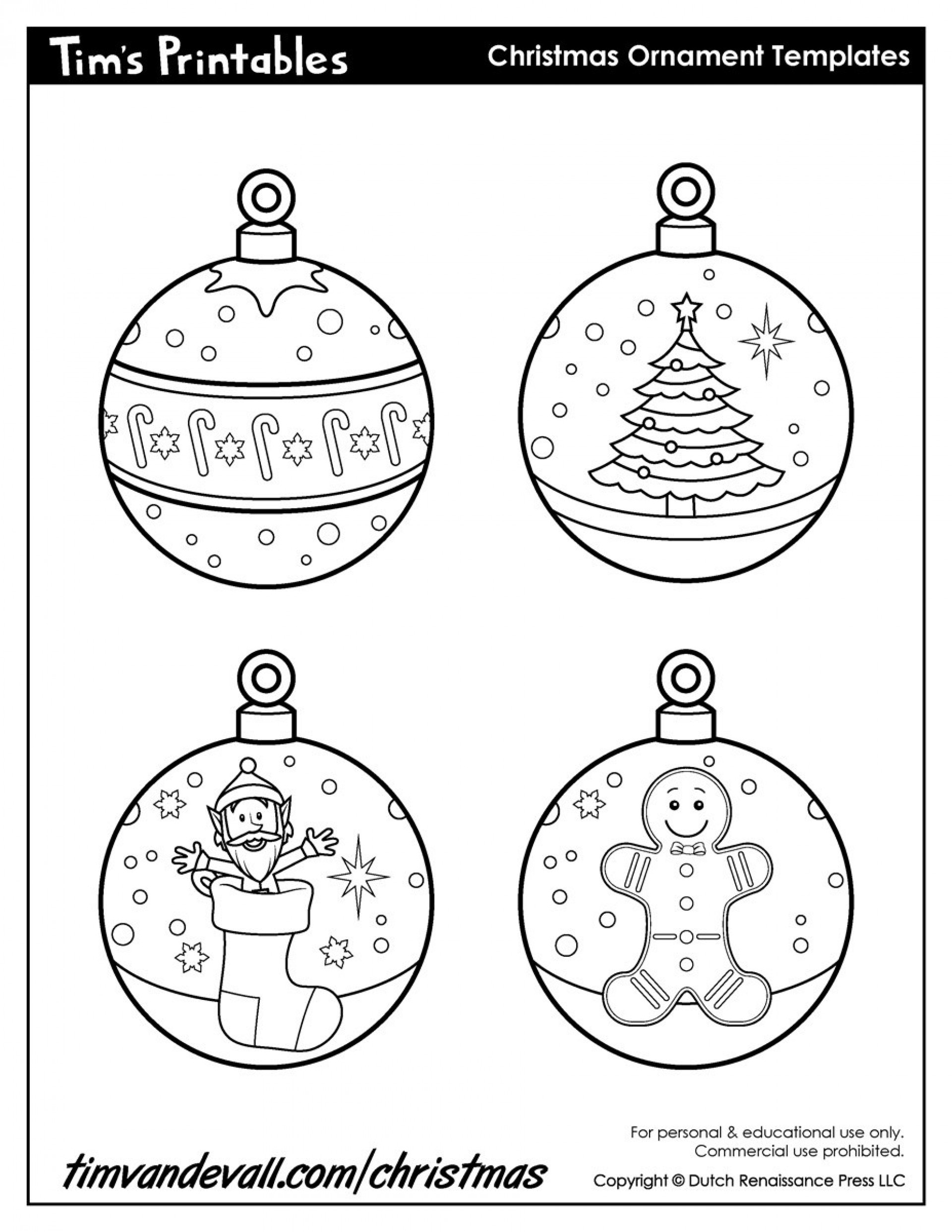 Free Printable Christmas Ornament Patterns Free Printable