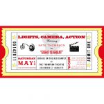 005 Template Movie Ticket Invitation Freeintable Photo Calendar May   Free Printable Ticket Invitation Templates