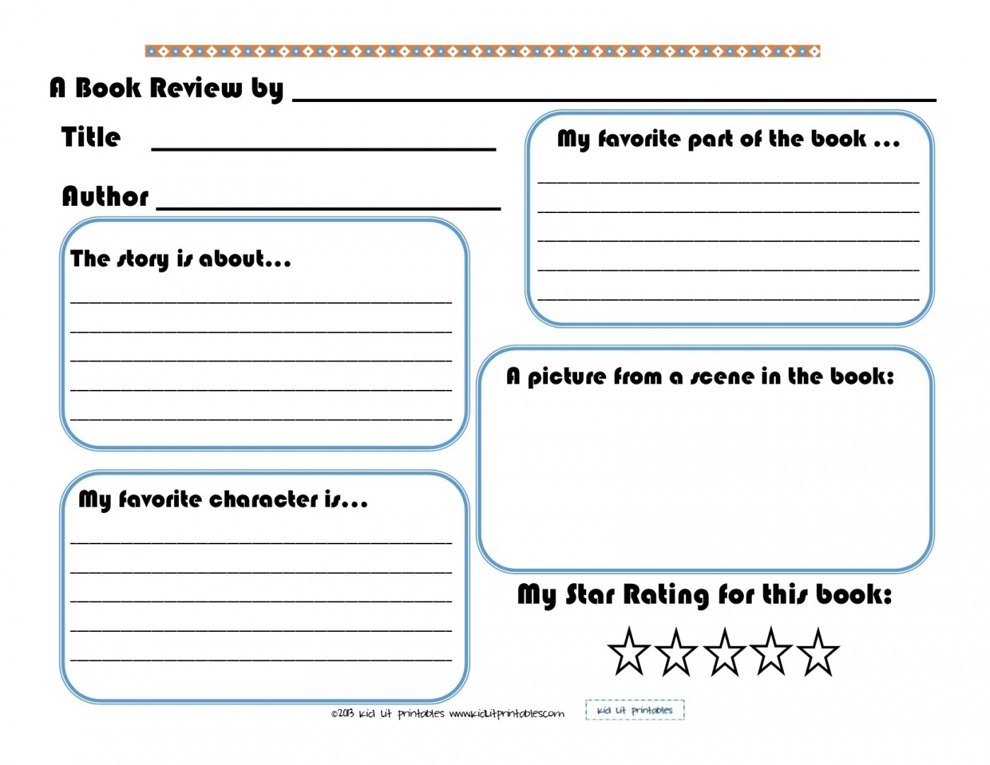 008 Book Report Templates Listening Centers Template Ideas - Free Printable Books For 5Th Graders