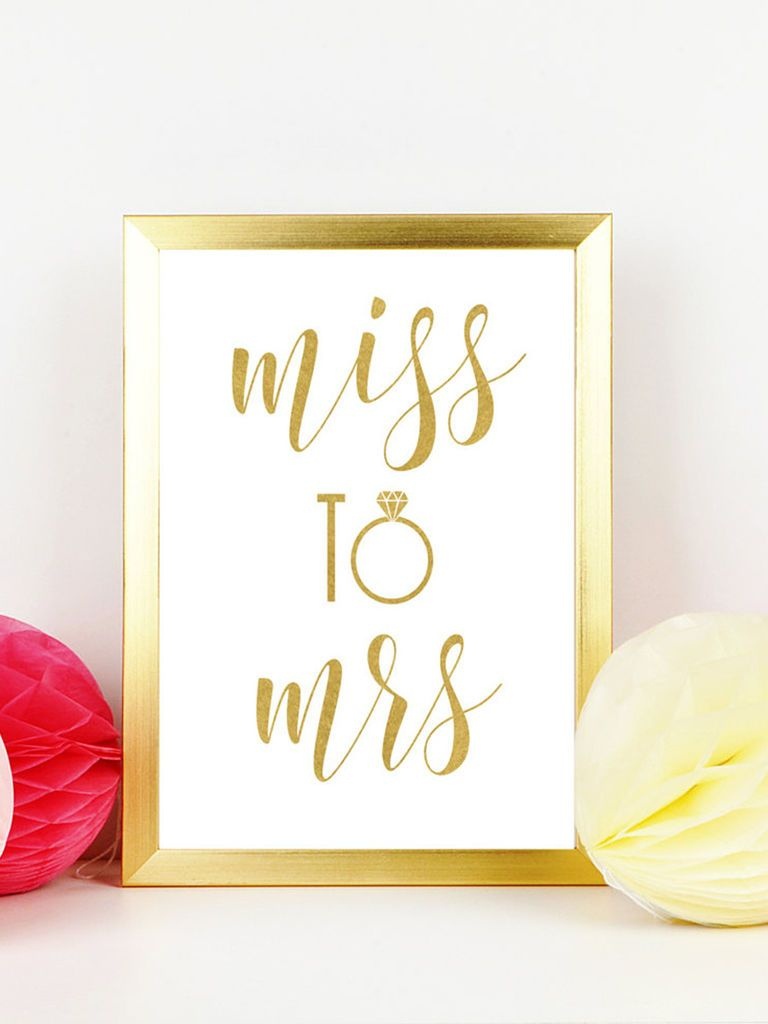 10 Easy (And Fun!) Bachelorette Printables | Wedding Fun - Free Printable Bachelorette Signs