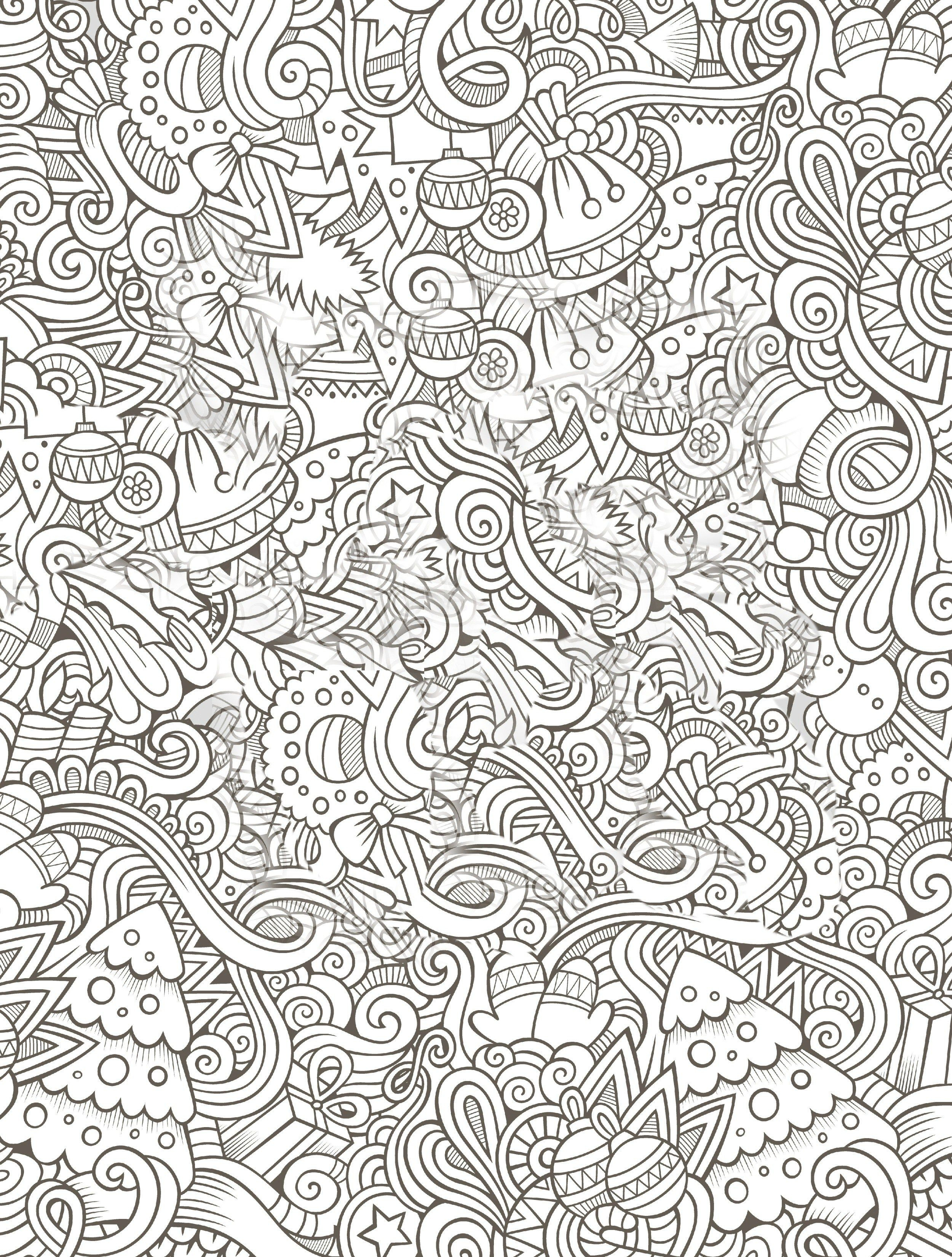 10 Free Printable Holiday Adult Coloring Pages | Free Coloring Pages - Free Printable Holiday Coloring Pages