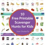 10 Free Scavenger Hunt Printables For Kids From Shutterfly   The   Free Printable Scavenger Hunt