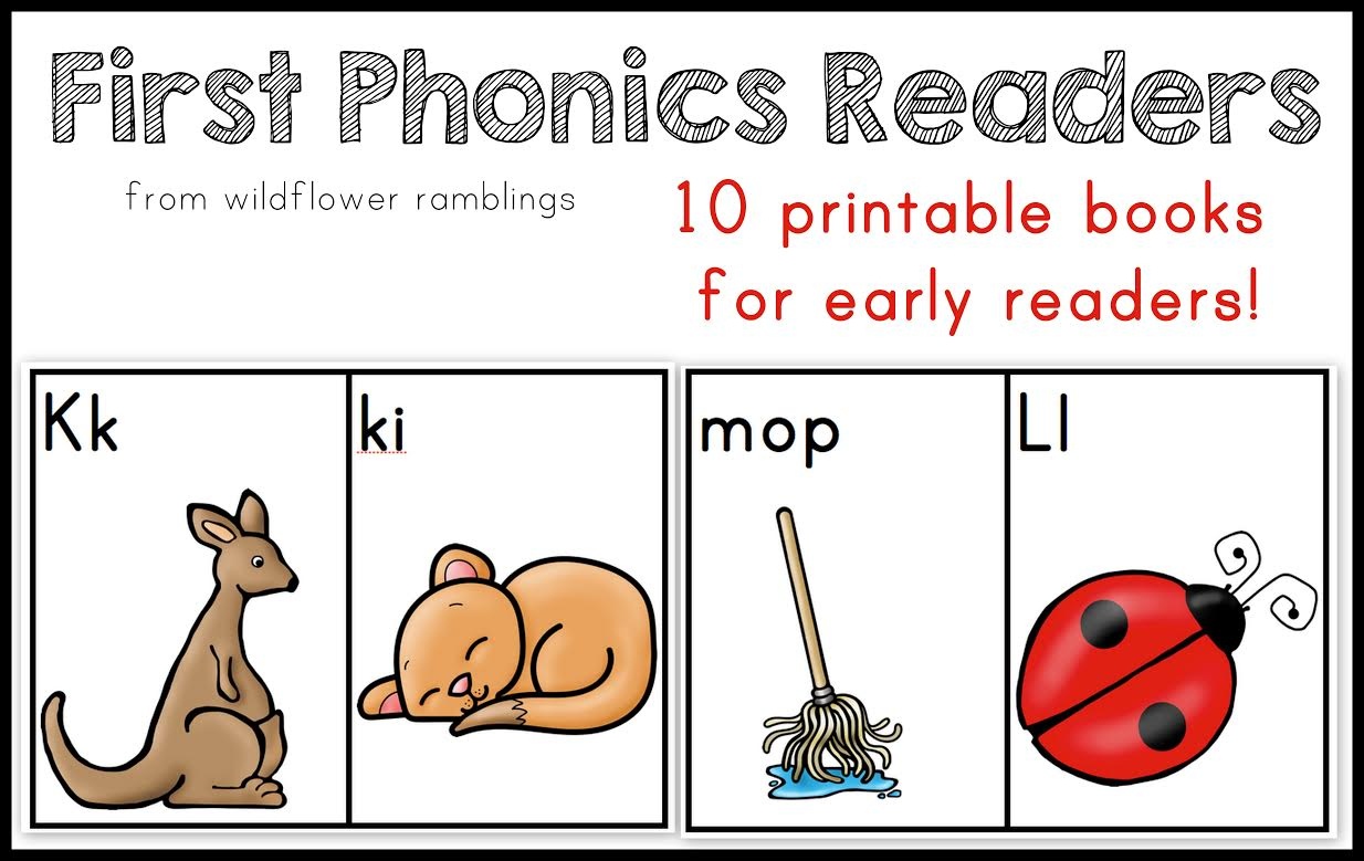 10 Phonics Readers For Early Reading - Free Printable Phonics Books