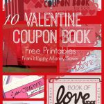 10 Valentines Day Coupon Book Free Printables!   Free Printable Valentine Books
