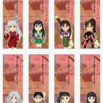 11 Best Photos Of Inuyasha Bookmarks Printable   Inuyasha Bookmark   Anime Bookmarks Printable For Free