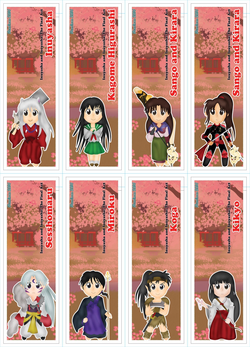 Anime Bookmarks Printable For Free Free Printable