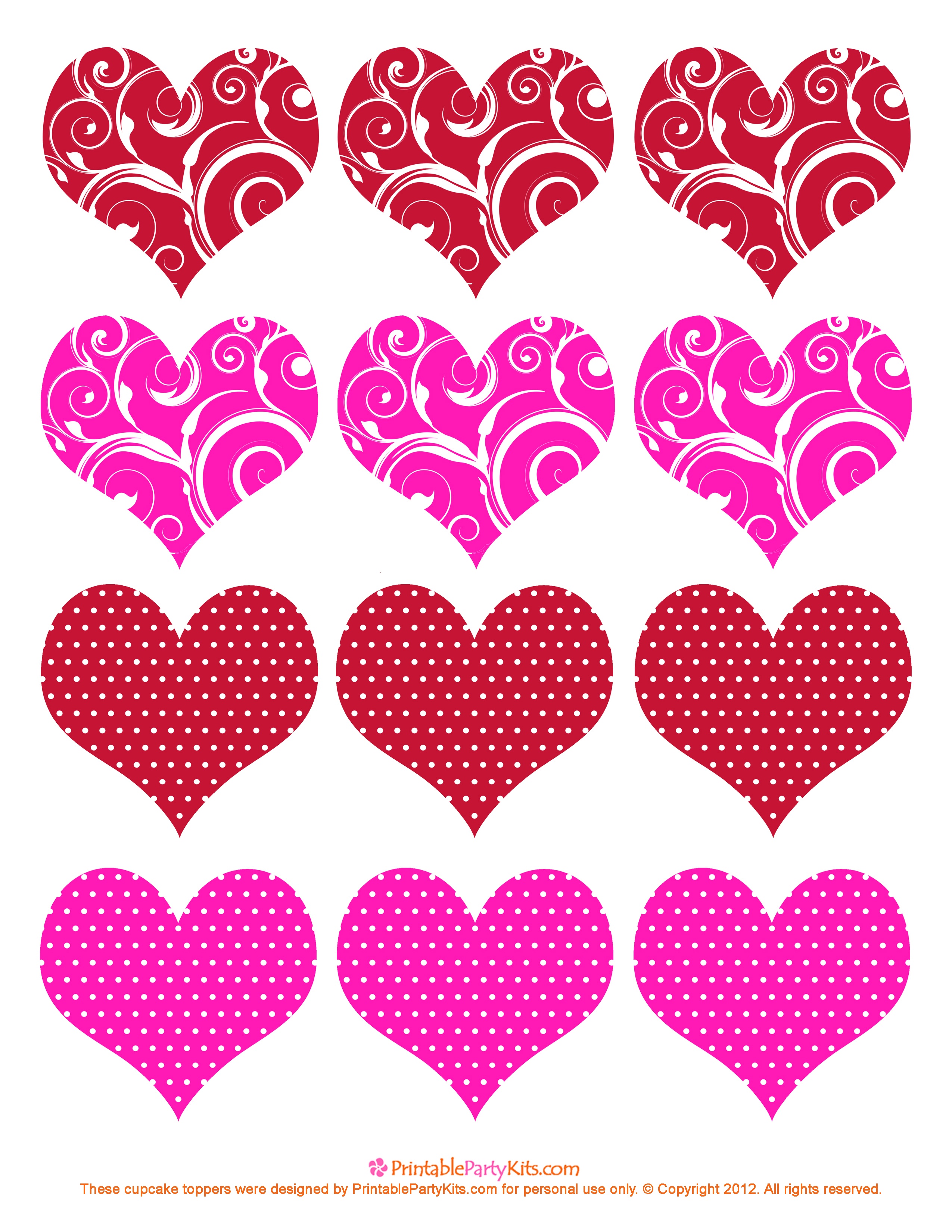 Printable Heart Stickers Printable Word Searches