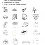 115 Free Esl Healthy Worksheets   Free Printable Health Worksheets For Middle School