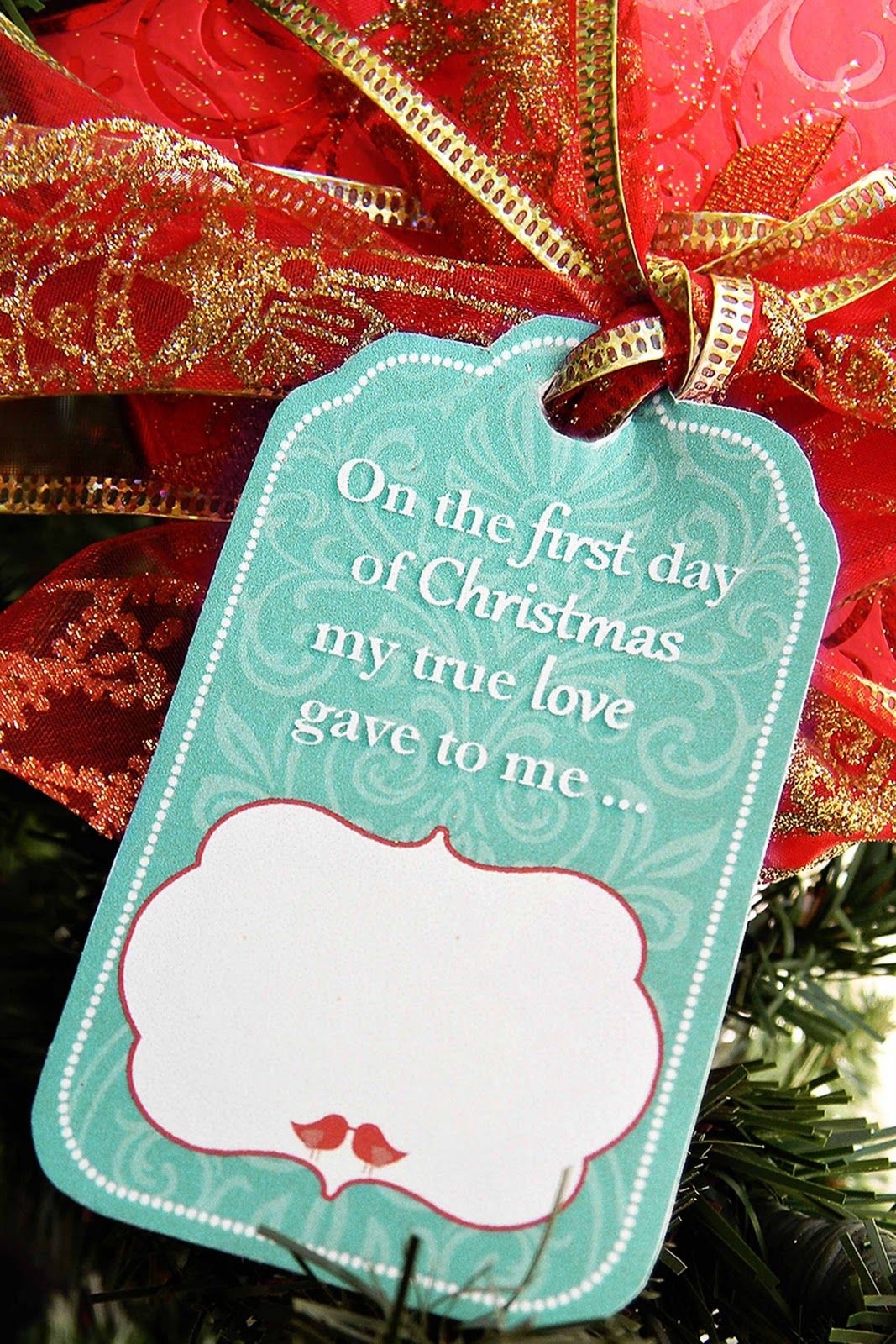 12 Days Of Christmas For Husband With Free Printable Gift Tags. Did - Free Printable 12 Days Of Christmas Gift Tags