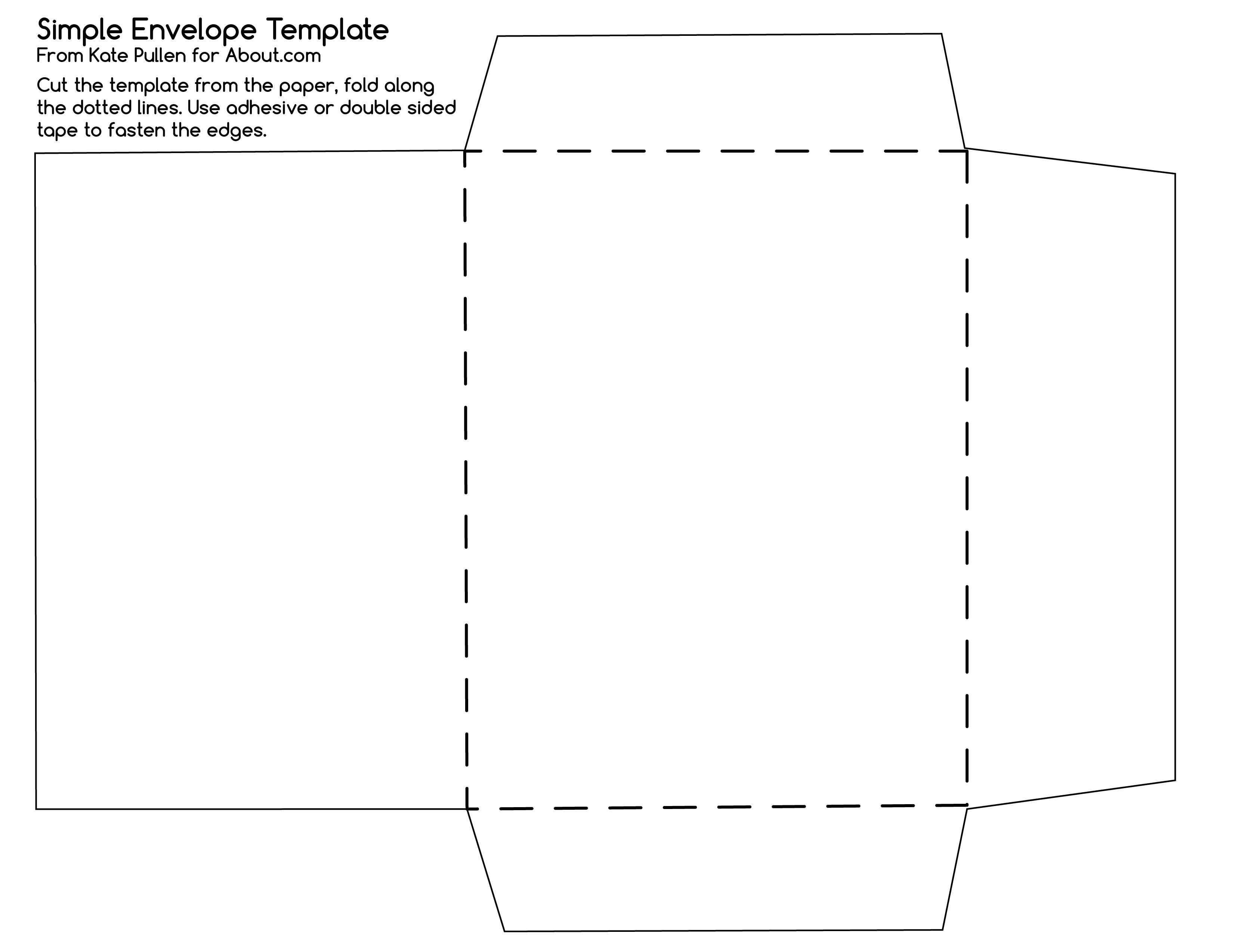 Free Printable 10 Envelope Templates