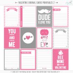 14 Days Of Free Valentine's Printables Day 6 | Misstiina   Free Printable Personal Cards