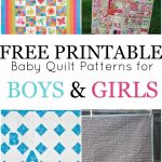 14 Easy Baby Quilt Patterns For Boys And Girls | Baby Quilt Patterns   Quilt Patterns Free Printable