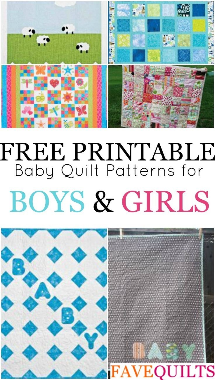 14 Easy Baby Quilt Patterns For Boys And Girls | Baby Quilt Patterns - Quilt Patterns Free Printable