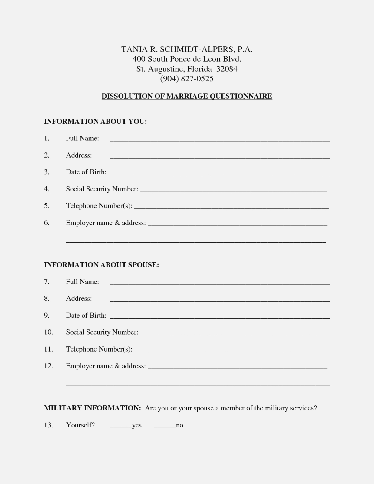 15 Free Divorce Forms Document Nj 15 | Nayvii – Free Printable Nj - Free Printable Nj Divorce Forms