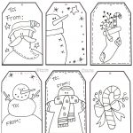 16 Free Printable Christmas Tags | Christmas | Christmas Tags   Free Printable Angel Gift Tags