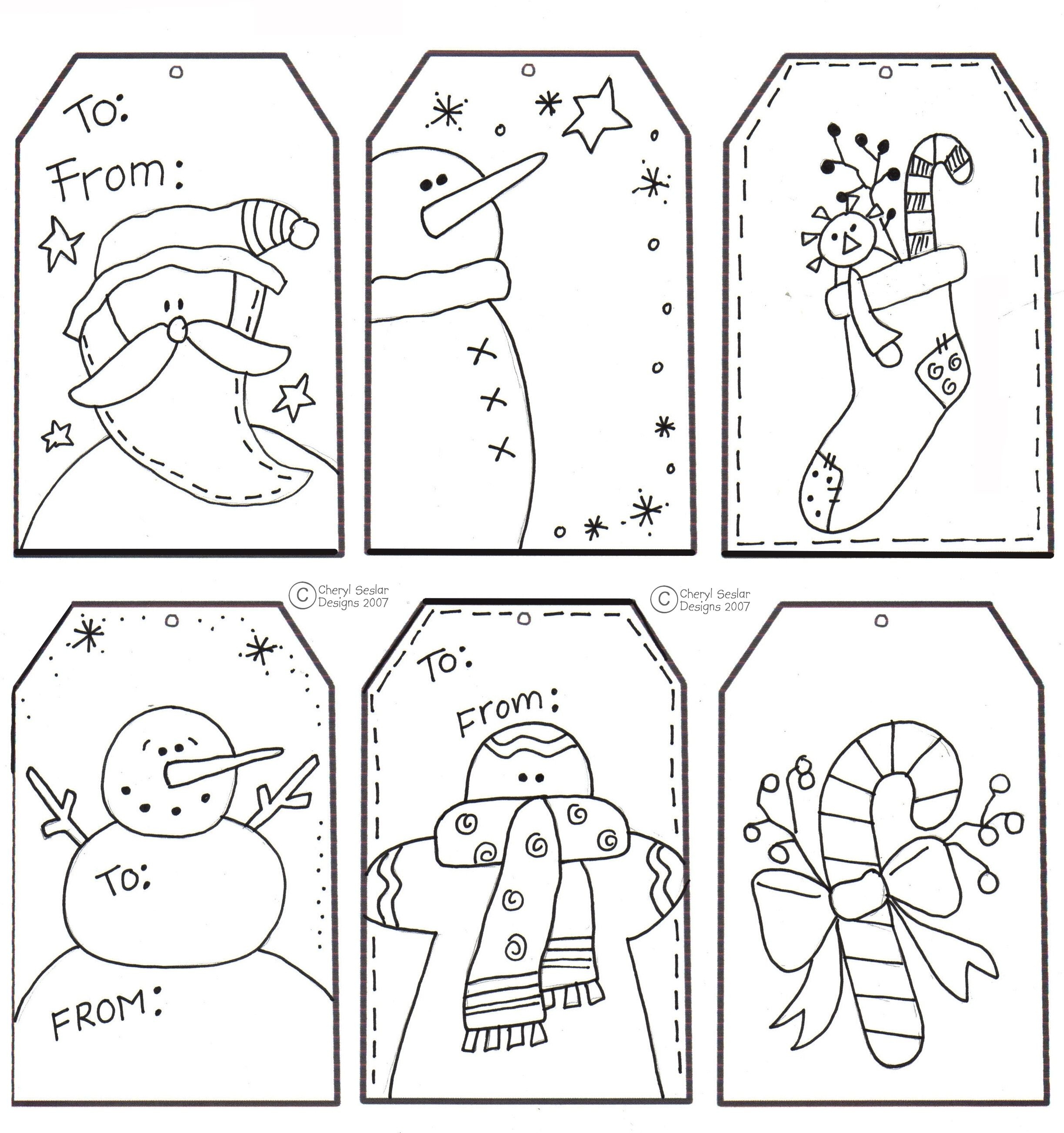 16 Free Printable Christmas Tags | Christmas | Christmas Tags - Free Printable Angel Gift Tags