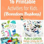 16 Printable Activities For Kids [Boredom Busters] – Tip Junkie   Free Printable Activities For Kids
