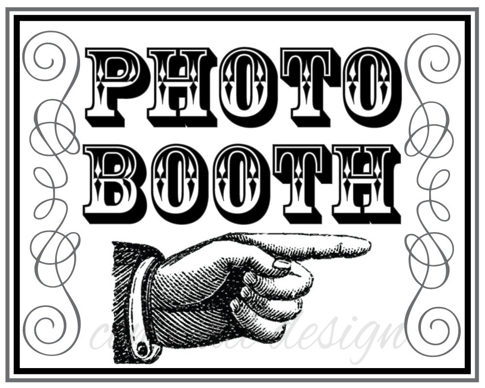 Free Printable Photo Booth Sign Template Free Printable