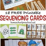 18 Free Printable Sequencing Cards For Preschoolers | Homeschool   Free Printable Sequencing Cards For Preschool