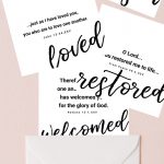 2019 You Are Loved | Set Of 8 Free Printable Bible Verse Cards   Free Printable Bible Verse Cards