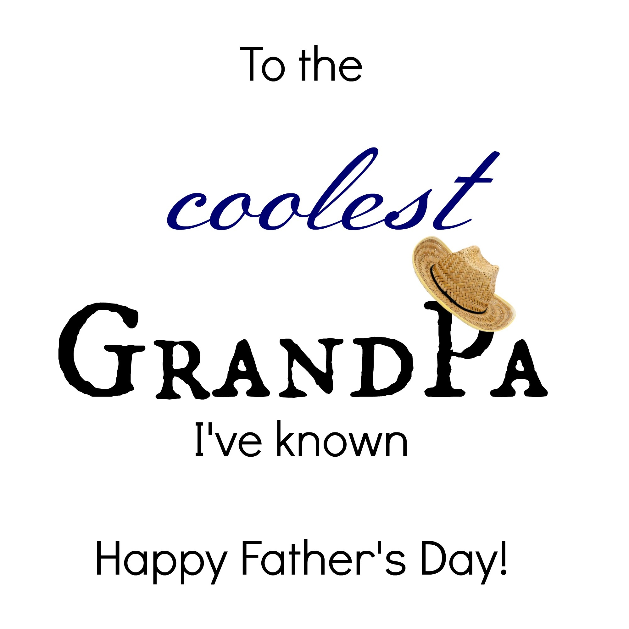 Free Printable Happy Fathers Day Grandpa Cards Free Printable