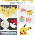 25+ Free Pokemon Party Printables   Cutesy Crafts   Free Printable Pokemon Thank You Tags