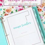 25 Free Printables To Help You Get Organized | Get Organized   Free Printable Recipes