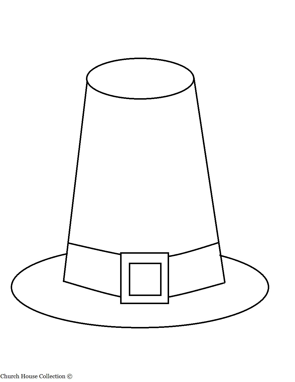 26 Images Of Pilgrim Hat Template For Drawing | Zeept - Free Printable Pilgrim Hat Pattern