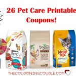 26 Pet Care Printable Coupons ~ Over $42 In Savings!!!   Free Printable 9 Lives Cat Food Coupons