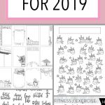 29 Free Bullet Journal Printables To Snag For 2019 | The Petite   Free Printable Bullet Journal Pages