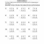 3 Digit Subtraction Worksheets   Free Printable 3 Digit Subtraction With Regrouping Worksheets
