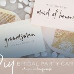 30+ Free Printable "will You Be My Bridesmaid" Cards!   Free Printable Will You Be My Maid Of Honor Card