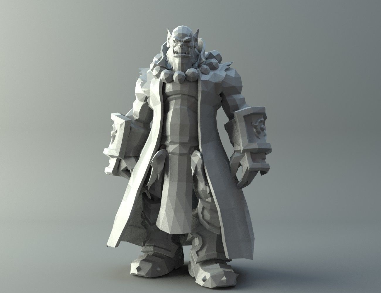 3D Print Model Thrall - Word Of Warcraft | Cgtrader - Free 3D Printable Models