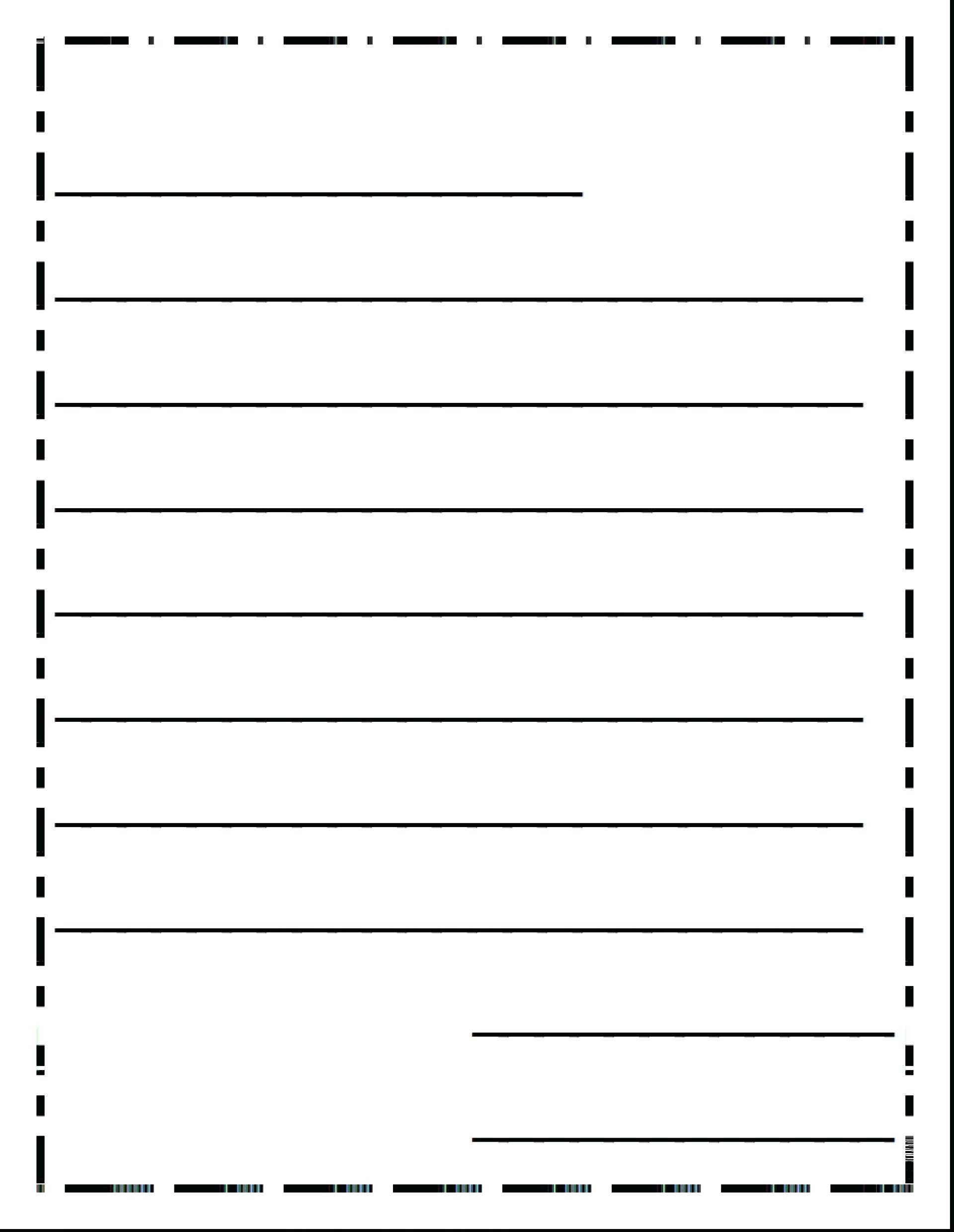 3Rd Grade Writing Paper - Floss Papers - Free Printable Letter Writing Templates