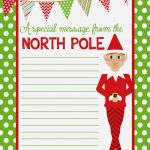 4 Best Images Of Elf On The Shelf Free Printable Christmas Paper   Free Printable Christmas Border Paper