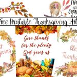 4 Gorgeous Free Printable Thanksgiving Wall Art Designs   Dastin   Free Printable Thanksgiving Images