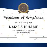 40 Fantastic Certificate Of Completion Templates [Word, Powerpoint]   Free Printable Camp Certificates