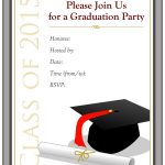 40+ Free Graduation Invitation Templates ᐅ Template Lab   Free Online Printable Graduation Invitation Maker