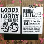 40Th Birthday Invitation Templates Free Printable Prettier Free 40Th   Free Printable Surprise 40Th Birthday Party Invitations