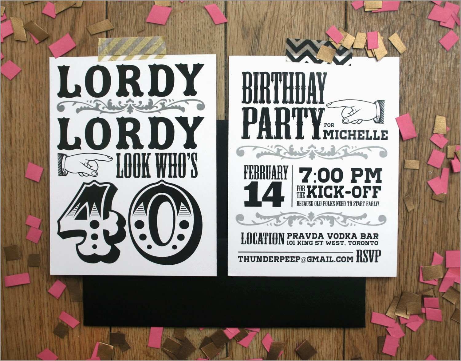 40Th Birthday Invitation Templates Free Printable Prettier Free 40Th - Free Printable Surprise 40Th Birthday Party Invitations