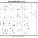 42 Educative Letter Tracing Worksheets | Kittybabylove   Free Printable Alphabet Tracing Worksheets