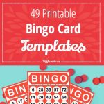 49 Printable Bingo Card Templates | Printables | Free Bingo Cards   Free Bingo Patterns Printable