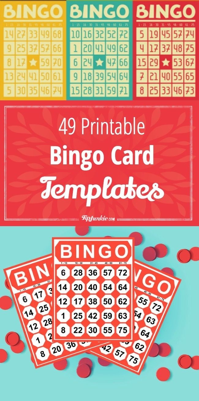 49 Printable Bingo Card Templates | Printables | Free Bingo Cards - Free Bingo Patterns Printable