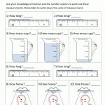 4Th Grade Measurement Worksheets   Free Printable Worksheets For 4Th Grade