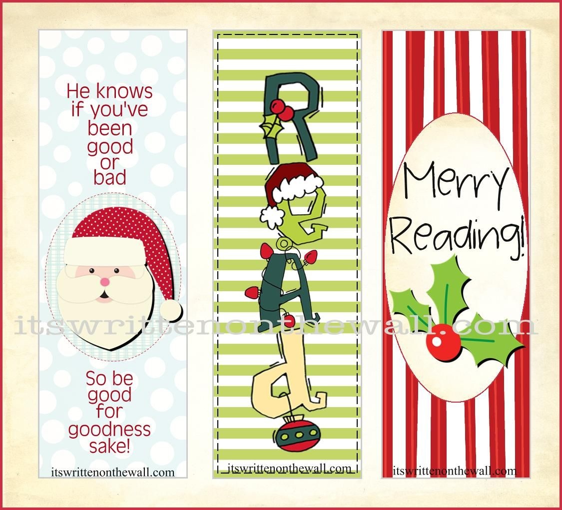 5 Images Of Free Printable Christmas Bookmarks To Color | Crafts - Free Printable Bookmarks For Christmas