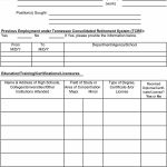 50 Free Employment / Job Application Form Templates [Printable] ᐅ   Application For Employment Form Free Printable
